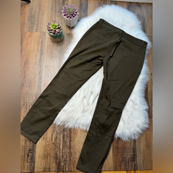 DL1961 Margaux Instasculpt Ankle Skinny McKinney Olive - Picture 6 of 7